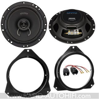 Reproduktory CITROEN Berlingo 2008-2018 Crunch DSX62 sada s redukcemi