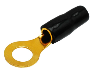 Kabelové oko Minus pro kabel 10 qmm otvor 8.4 mm