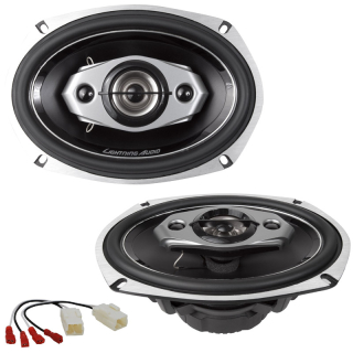 Reproduktory JEEP Grand Cherokee Lightning Audio LA-1694 s redukcemi
