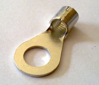 Kabelové oko pro kabel do 35 qmm otvor 12 mm
