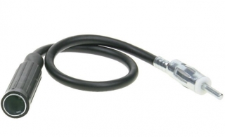 Prodlužovací kabel autoantény délka 30 cm 