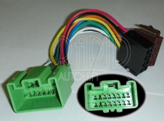 ISO konektor Volvo C30 C70 S40 S50 XC90 High Performance