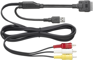 Clarion CCA748 CCA750 iPod iPhone AV kabel 