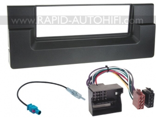 Rámeček autorádia BMW řady 5 E39 2001-2004 a X5 E53 sada s Fakra Most konektorem